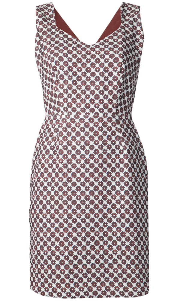 26 Burgundy Dress